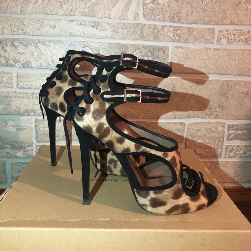 Tabitha Simmons Leopard Sandal